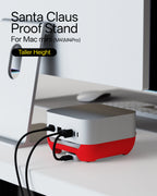 Santa Claus  Proof Stand For Mac mini